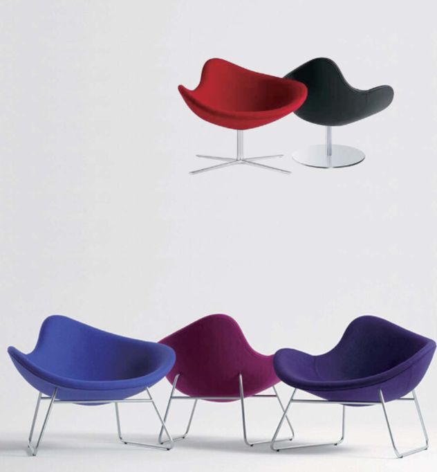 KSY090-OU Quiete 時尚布藝休閒椅