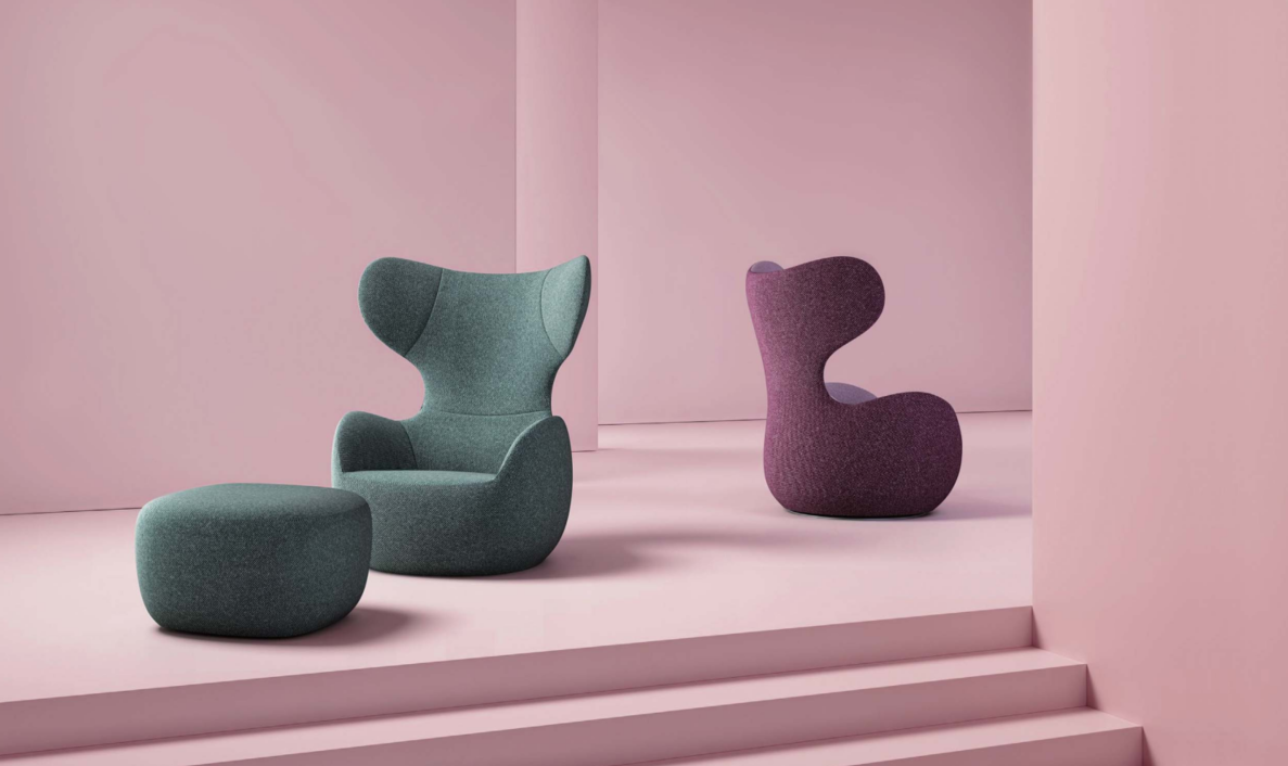 KSY060 Velluto 辦公室高背休閒扶手椅