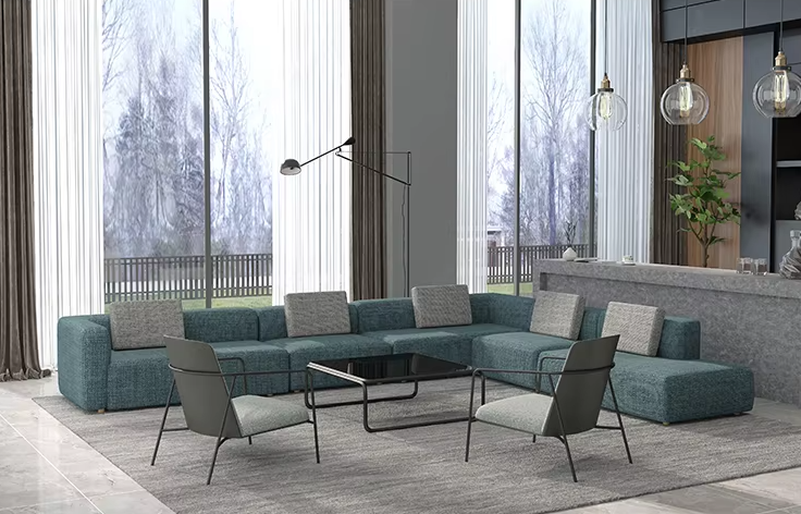 ST145 Calma Lobby Modular Corner Sofa