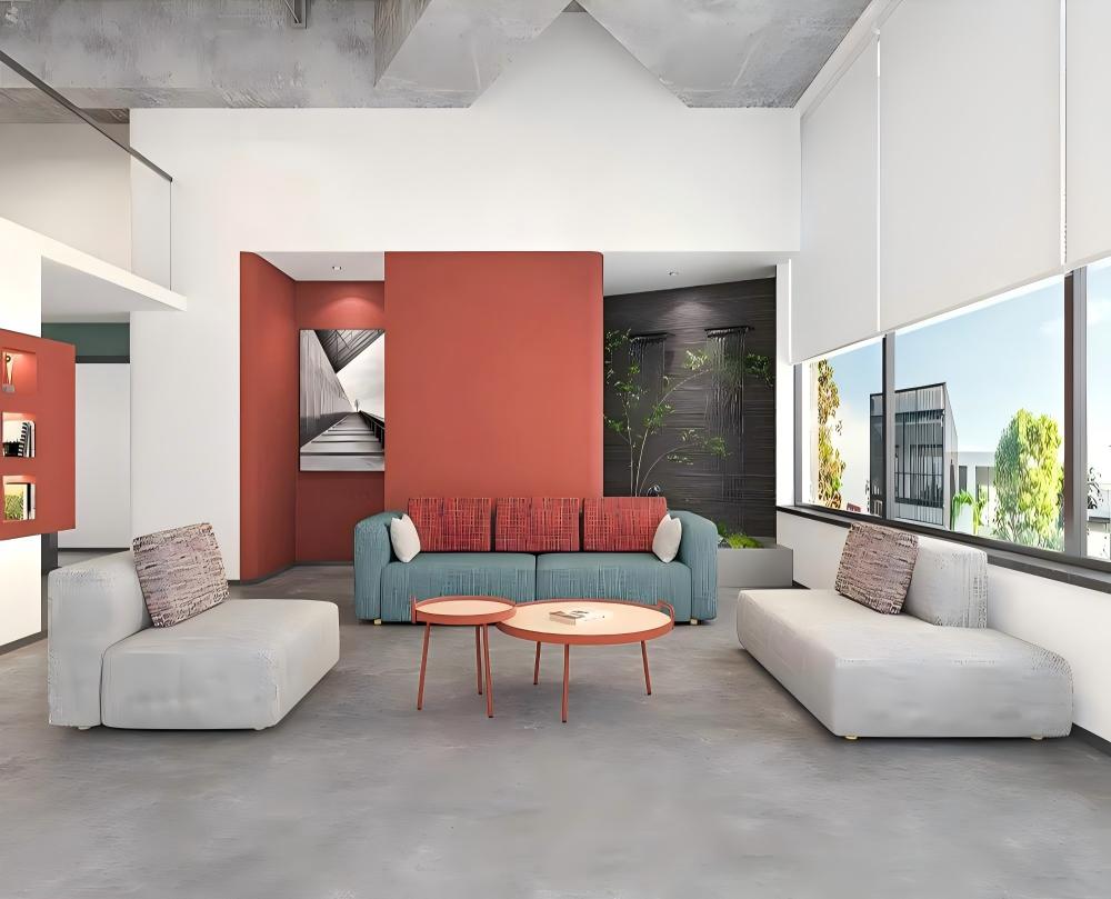 ST145 Calma Lobby Modular Corner Sofa