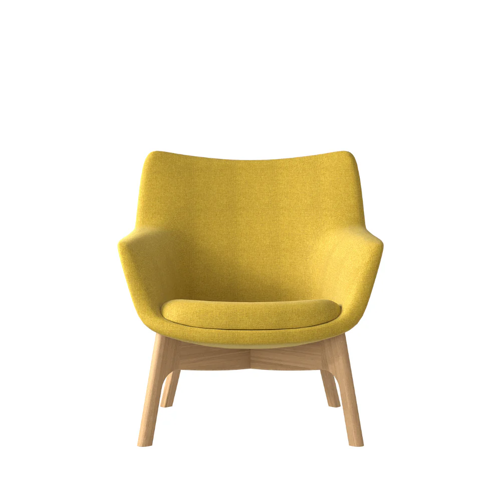 KST056 Daybed Mid-Back Fabric Lounge Chair