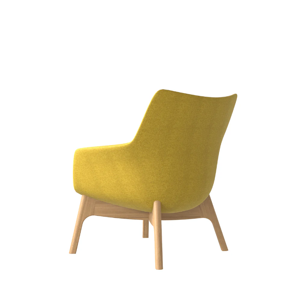 KST056 Daybed Mid-Back Fabric Lounge Chair