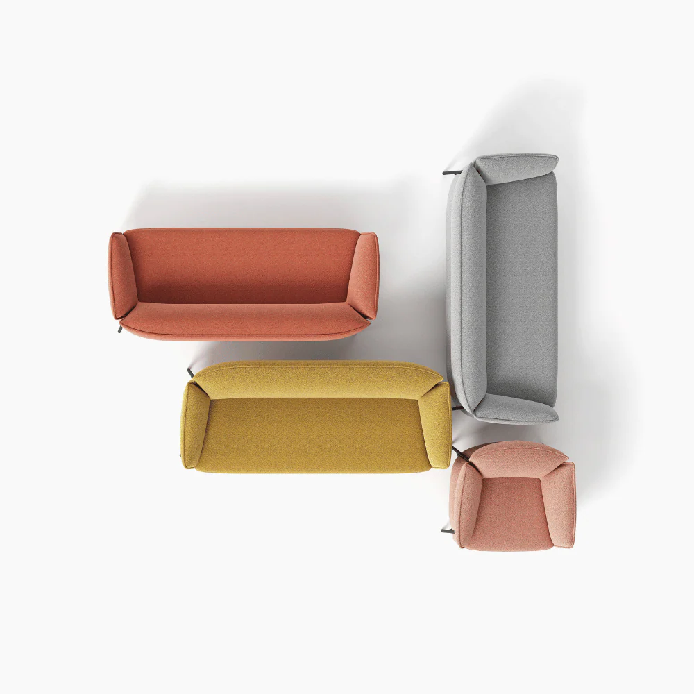 KST063 Lawson Office Fabric Single Sofa Chair