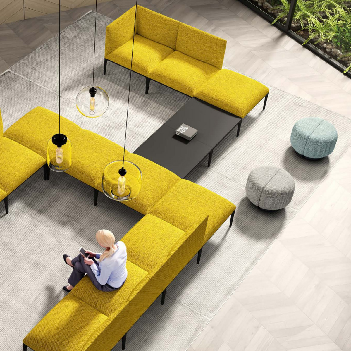 JY106044 企業大堂傢俬|Corporate Lobby Furniture|KLT