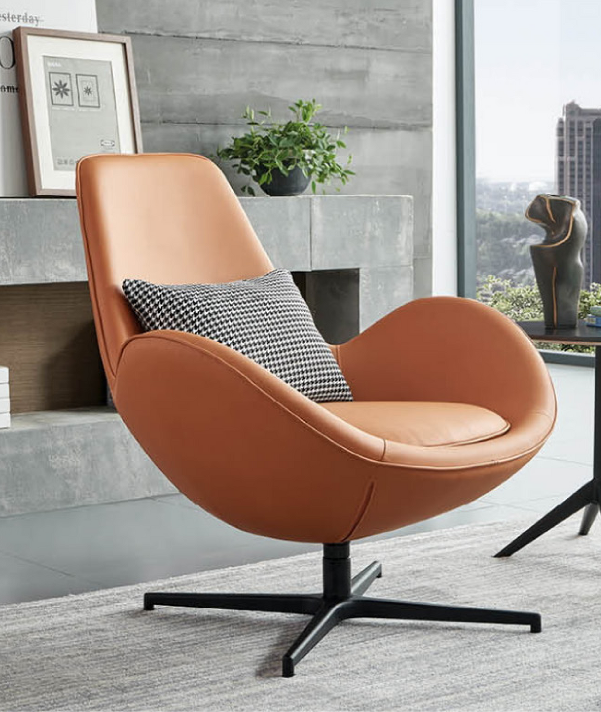 JY106045 高背休閒椅|High Back Lounge Chair Hong Kong|KLT