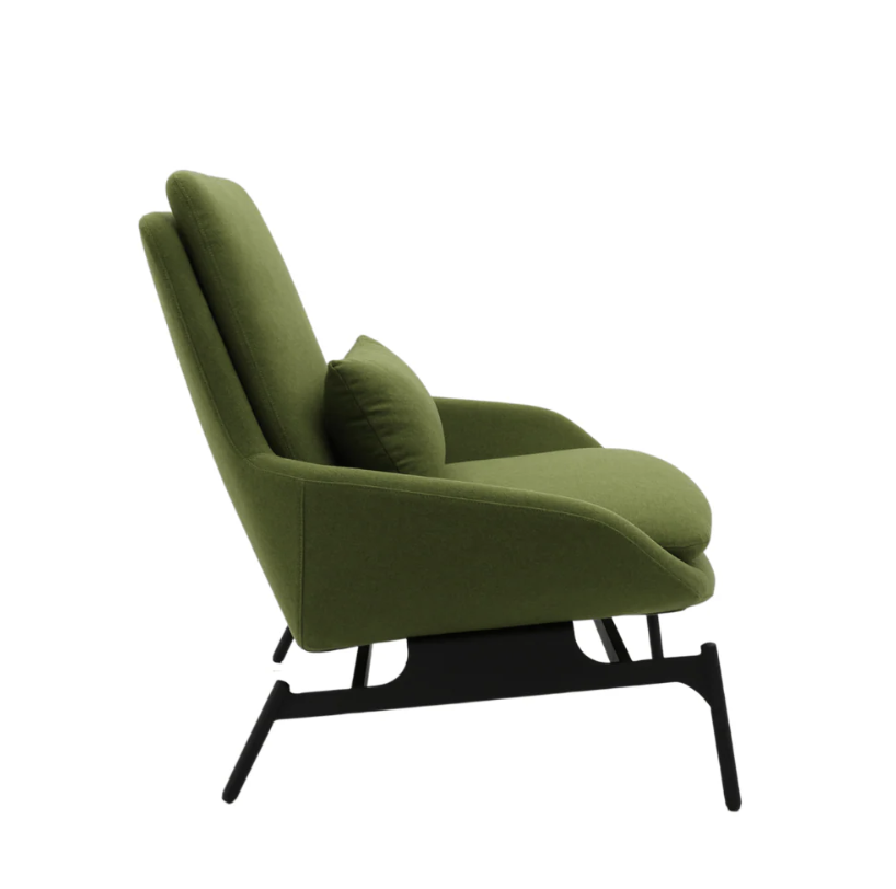 KSY074-OU Salotto 布藝休閒椅連腳踏