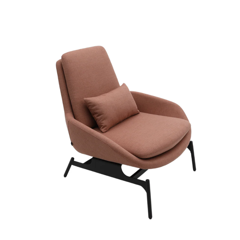 KSY074-OU Salotto 布藝休閒椅連腳踏