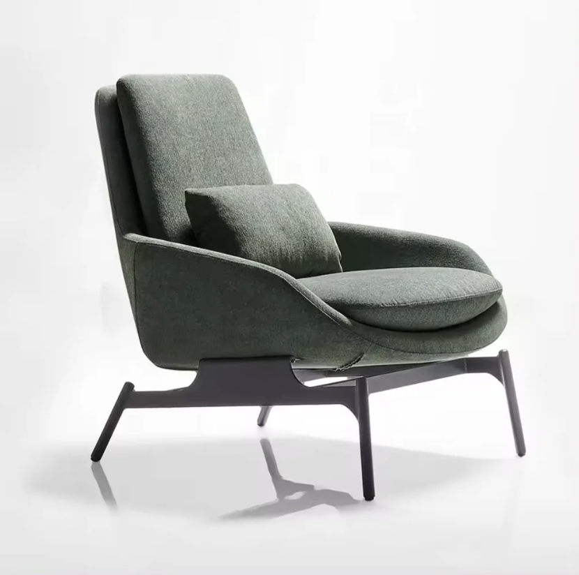 KSY074-OU Salotto 布藝休閒椅連腳踏