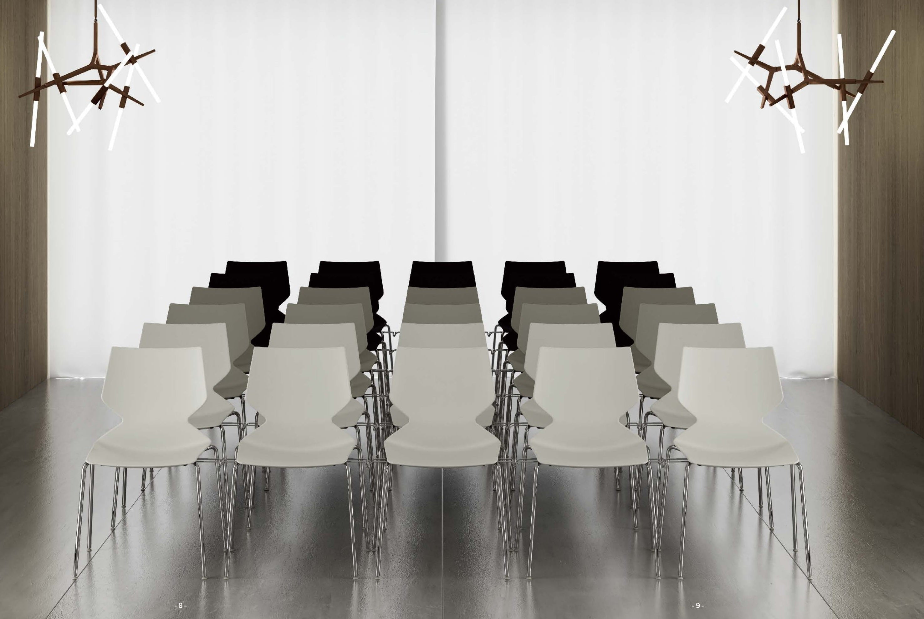 HFF006- 培訓椅/會議椅 寫字板 - KLT Furniture