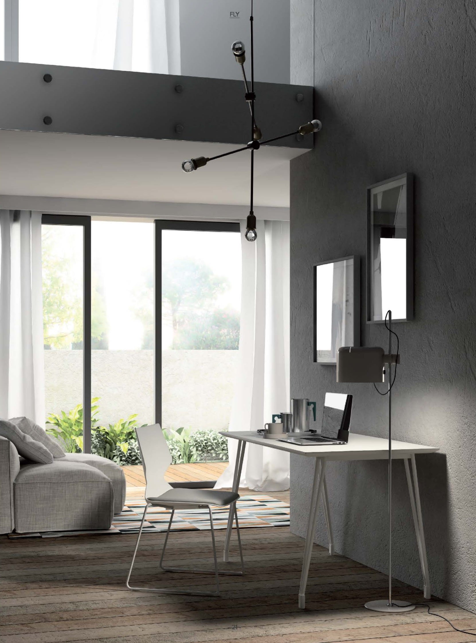 HFF006- 培訓椅/會議椅 寫字板 - KLT Furniture