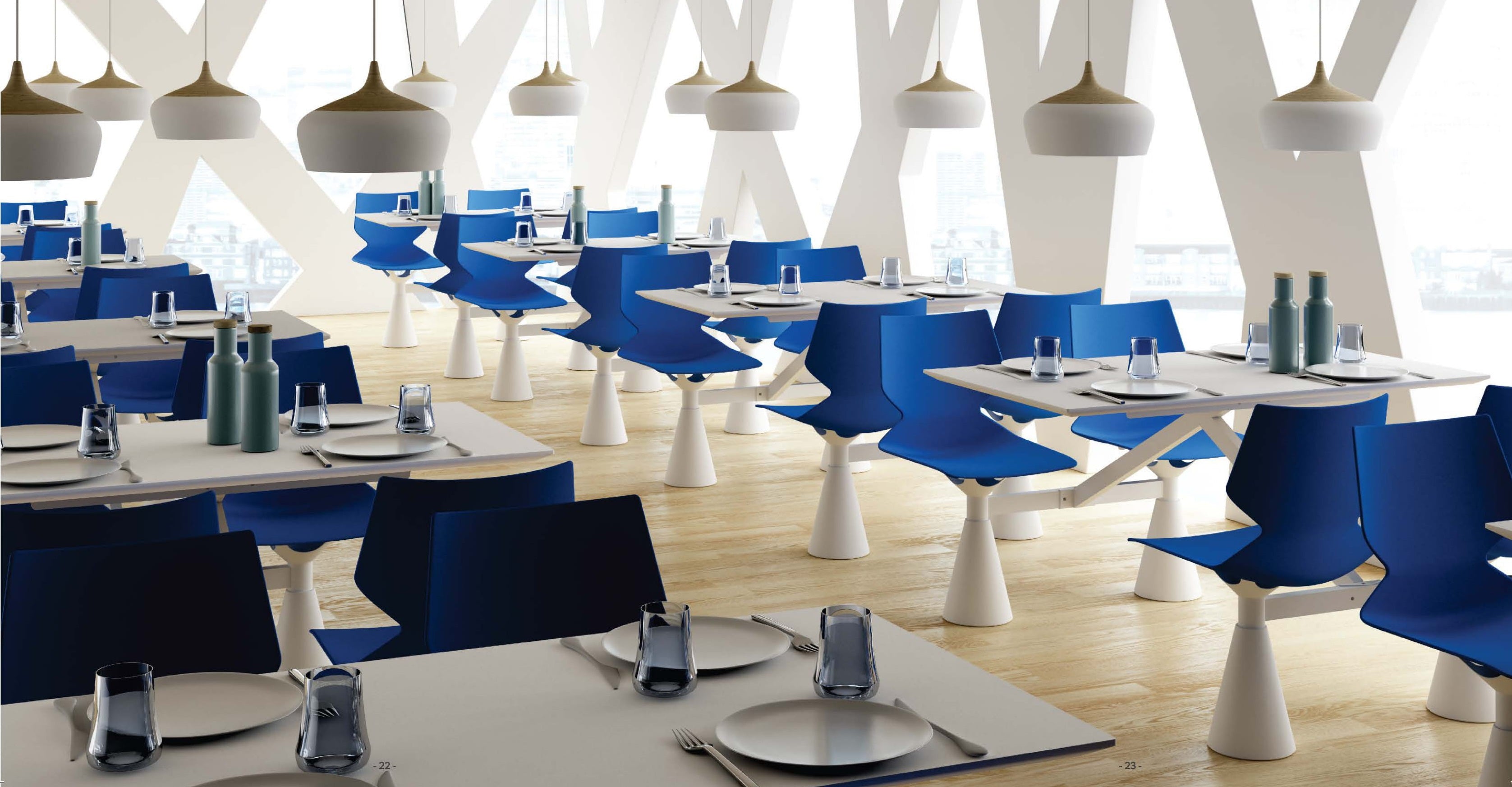 HFF006- 培訓椅/會議椅 寫字板 - KLT Furniture