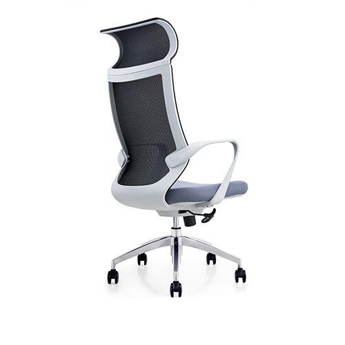 KH193B Monte 辦公行政椅 鋁合金腳+固定扶手