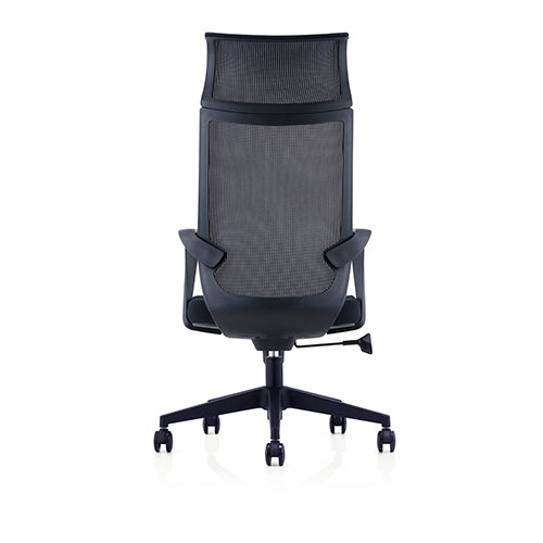 KH 193A Monte 中背行政辦公椅 網背固定扶手設計