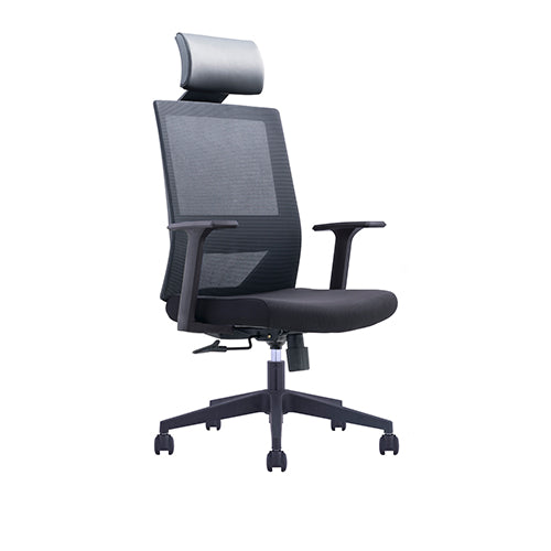 KH-220A-Firen Mesh High Back Office Chair with Armature Design