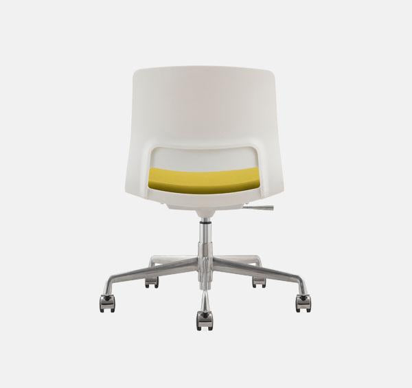ESN-006C-Erme Office Chair/Home Chair White Back Frame