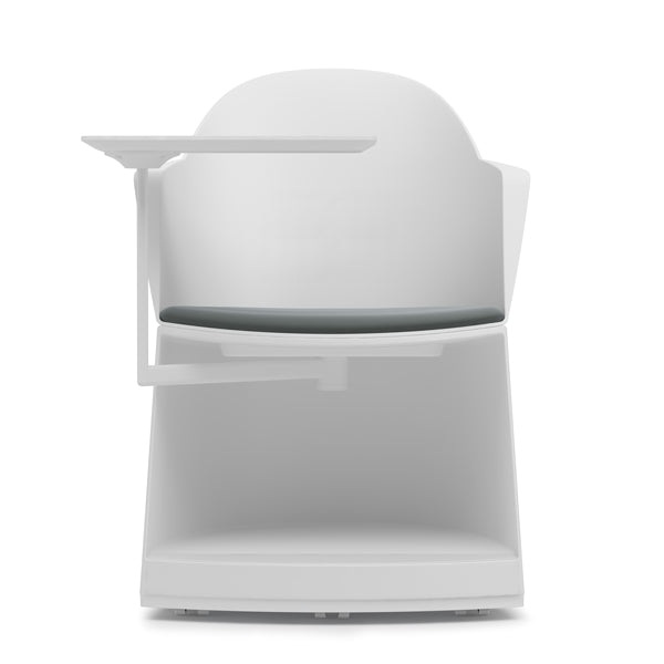 KEM027C-WP MITO 辦公室手寫板儲物培訓椅