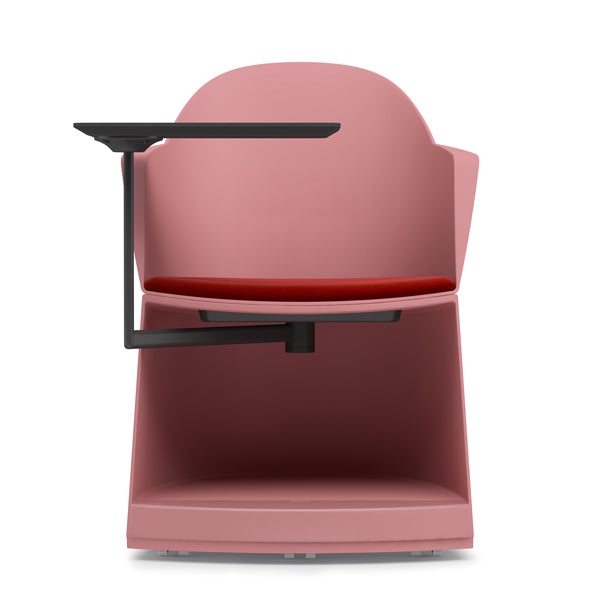 KEM027C-WP MITO 辦公室手寫板儲物培訓椅