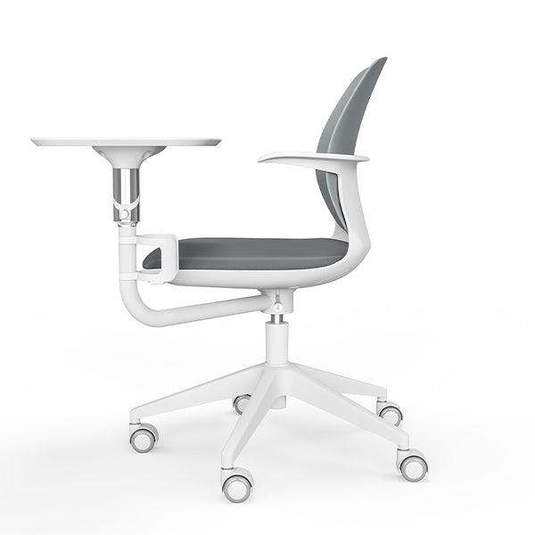 KMAU-D Atrium 滾輪會議椅連寫字板