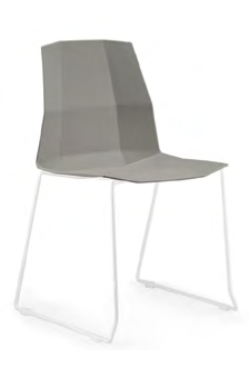 KY101A Mind Lightweight Steel Frame Stacking Chair