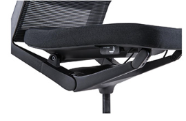 GT016H high-footed staff seat | fabric back