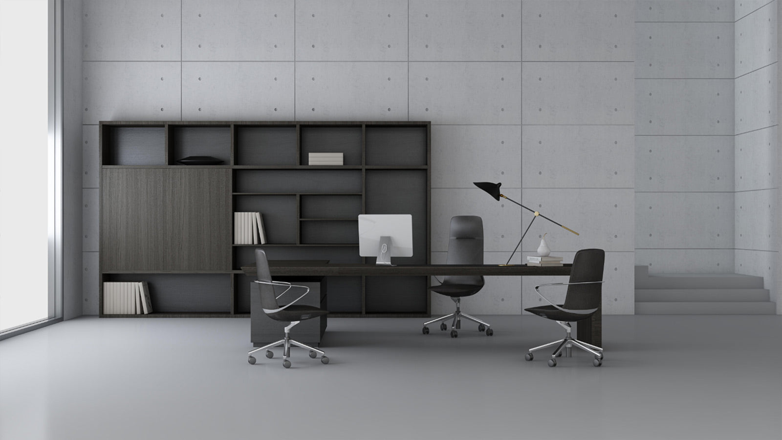 GT001 Amola 高背辦公室真皮老闆大班椅|德國設計大師系列