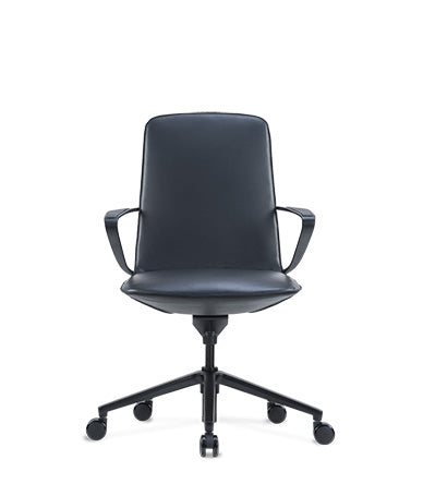 KAMOLA-02-Pavo Fashion Supervisor Chair Office Chair Imitation Leather (Microfiber Leather) Fixed Handrail