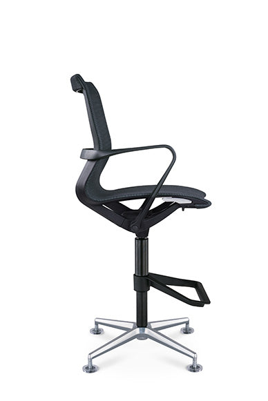 GT013B-H Prov Top Fixed Feet Ergonomic High Chair