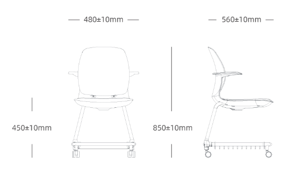 KMAU-A Atrium Professional Training Seats
