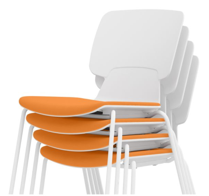 KLEX-B Multifunctional school storage stacking chair