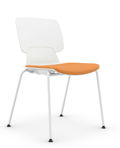 KLEX-A Atrium Multi-color stackable school training chair