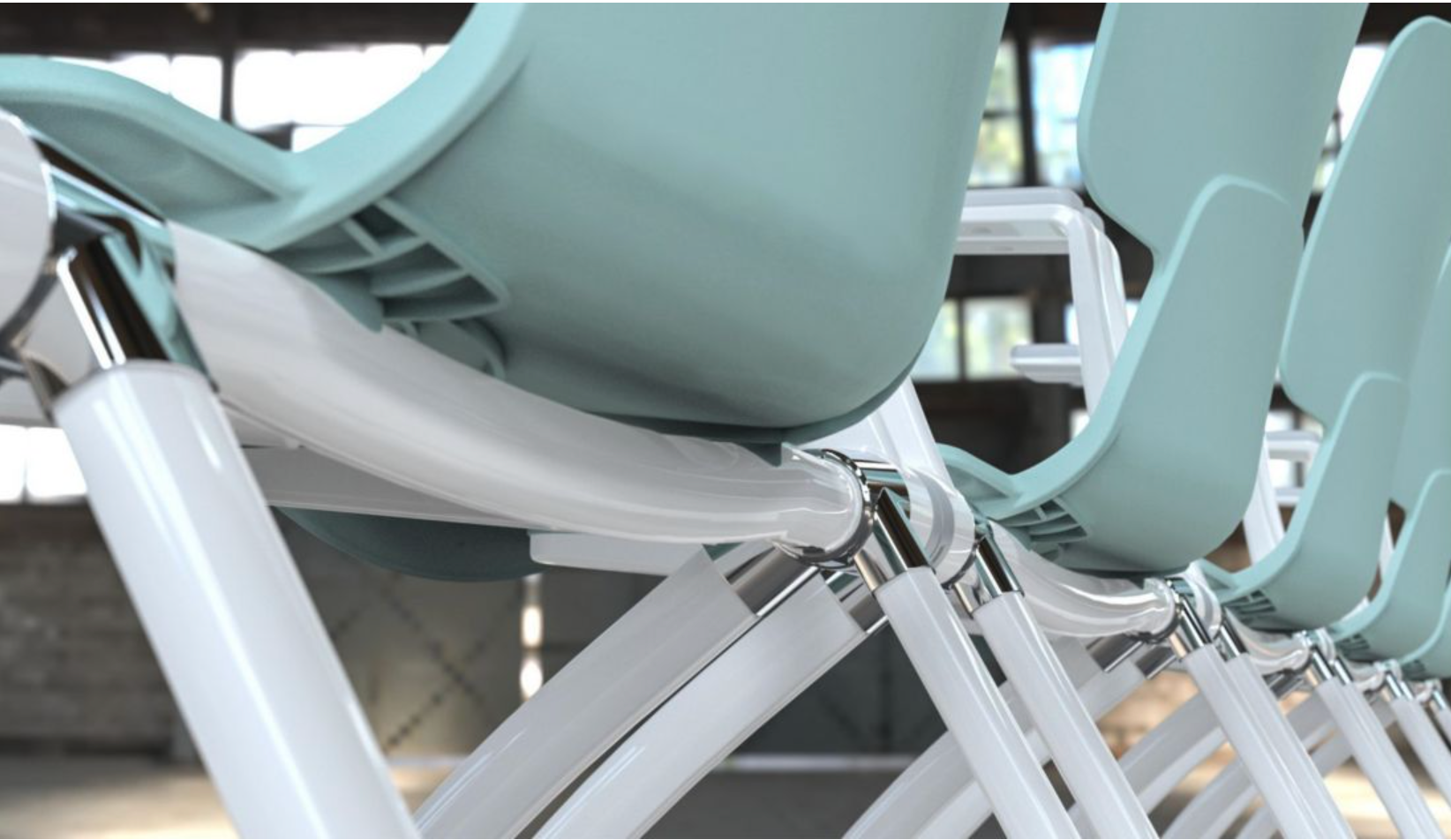 KEM008A KIDE 可疊放教室椅