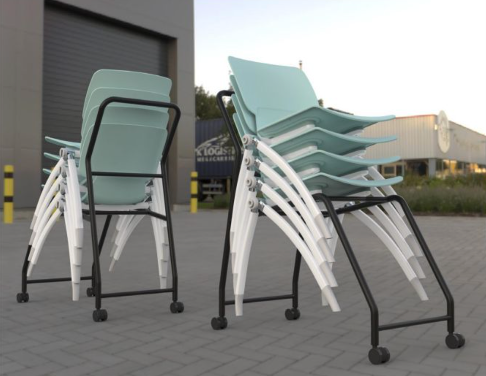 KEM008A KIDE 可疊放教室椅