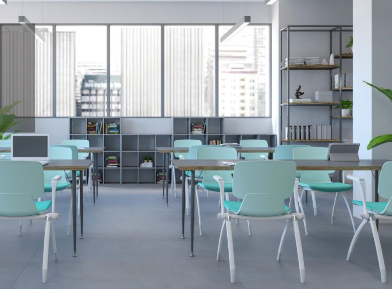 KEM008A KIDE 可疊放教室椅