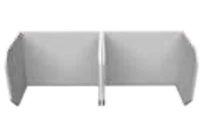 EFP-20 Italia 方形工作位 分隔板 Square workstation partition