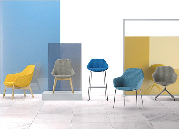 KSYS03-Bari Commercial reception chair