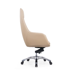 KH326 Sorre leather large class chair meeting chair | aluminum foot luxury high-end seat