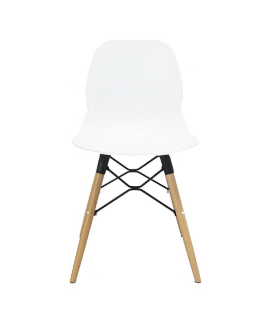 K07-Sorr round black steel frame lounge chair