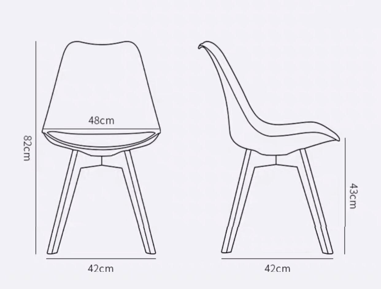 DC001 Estate 簡約圓背餐椅 Minimal Round-Back Chair