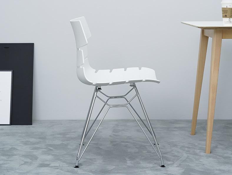 DC017 Osso Metal-Leg Dining Chair