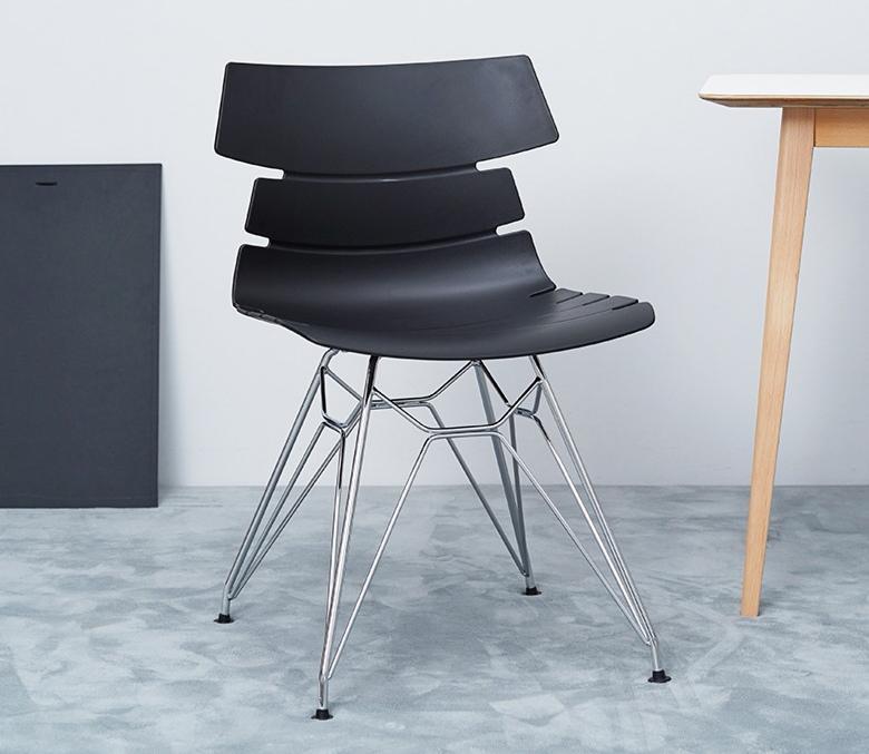 DC017 Osso Metal-Leg Dining Chair