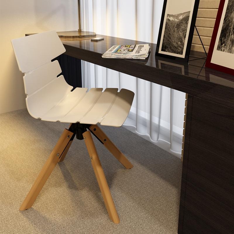 DC017 Osso Metal-Leg Dining Chair
