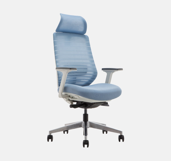 ESP001B SPARTA Korean 3D Mesh Office Chair (White Frame)