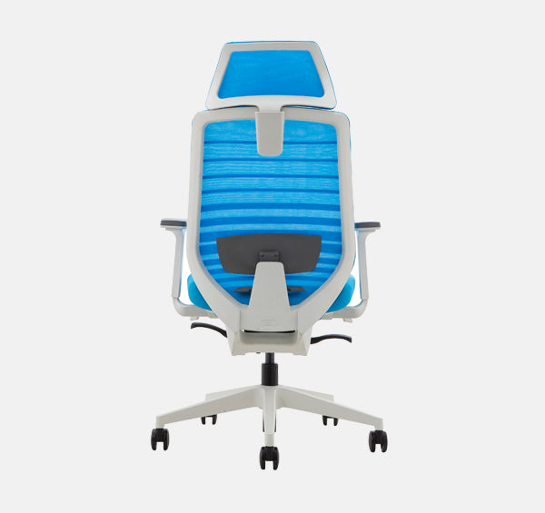 ESP001B SPARTA Korean 3D Mesh Office Chair (White Frame)