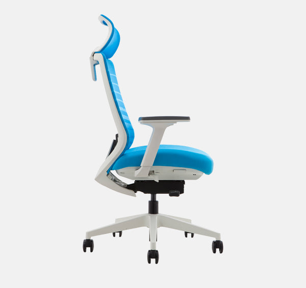 ESP001B SPARTA Korean 3D Mesh Office Chair (White Frame)