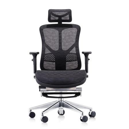 Kilo-1066BL Korean mesh high back computer chair with foot pedal