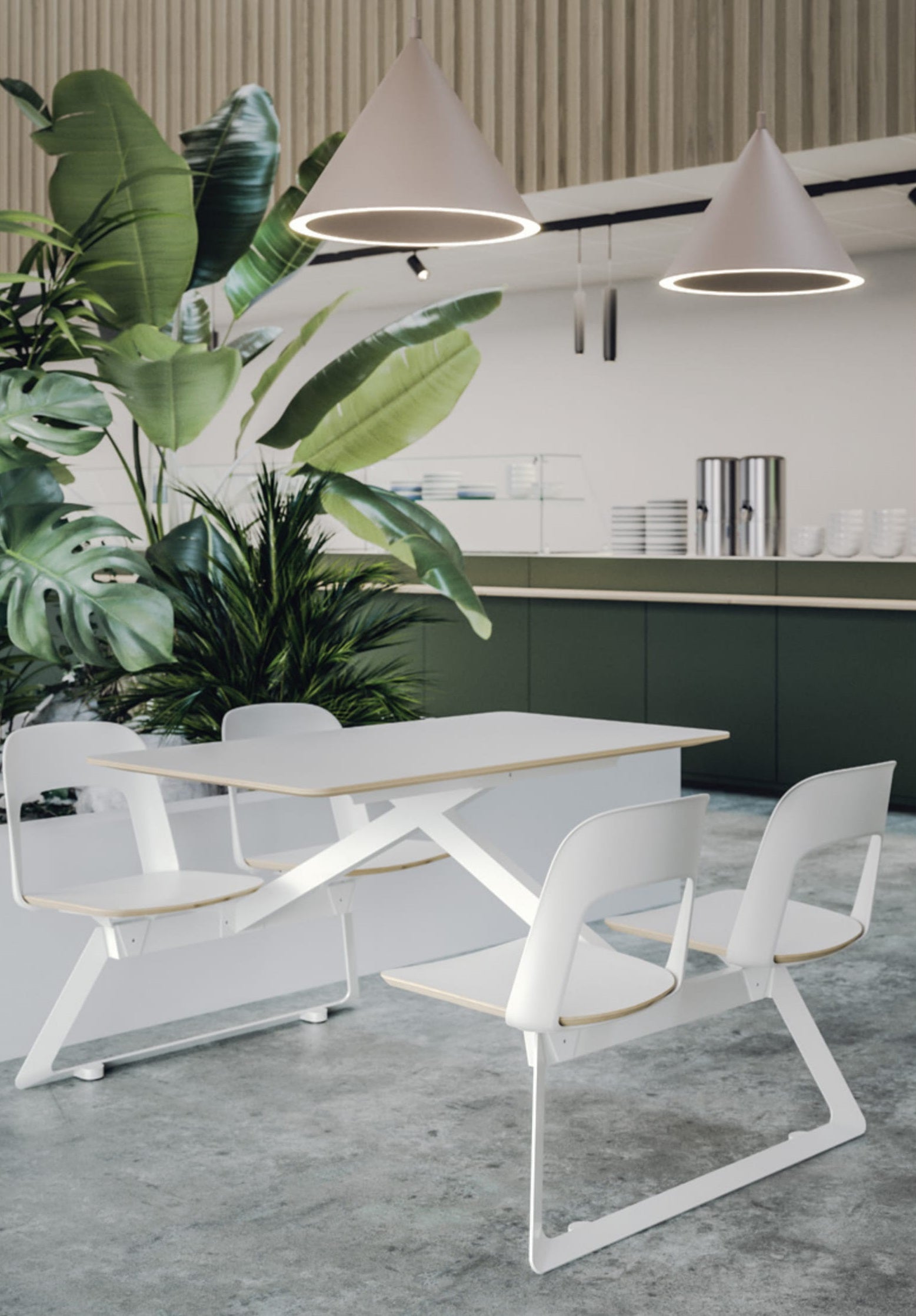 HF61- Conference stackable chair 疊椅 - KLT Furniture