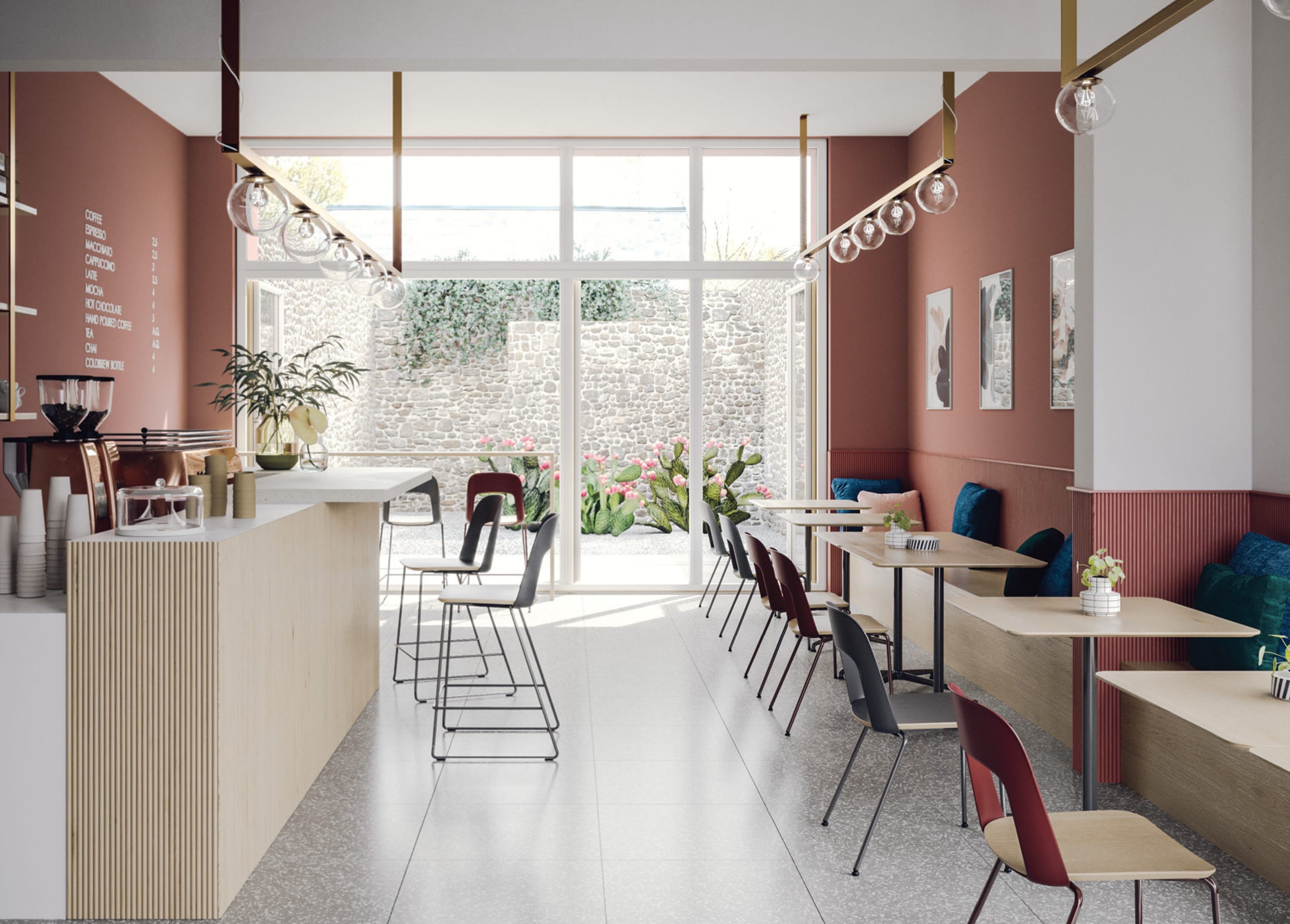 HF61- Conference stackable chair 疊椅 - KLT Furniture