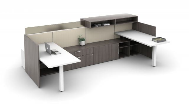 WD2005 Vieto 並列辦公職員枱 |Modular Parallel Workstation