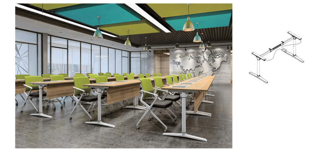 LS-718D Alto Foldable Training Table|Foldable Training Table|Flexible Training Space