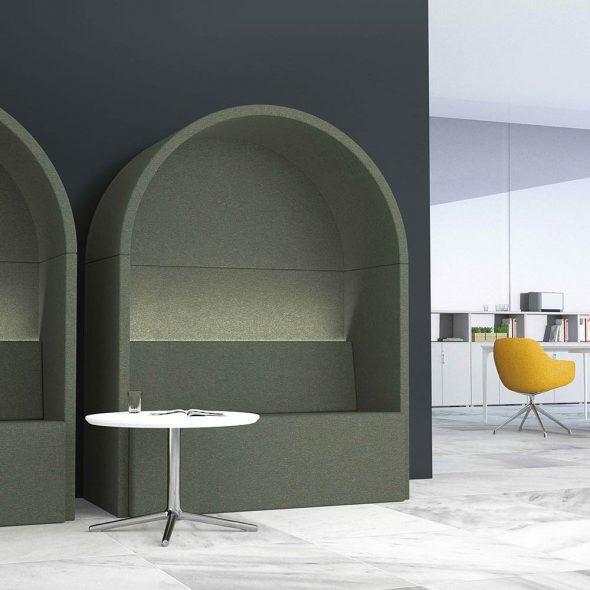 ROMA-Mohair exclusive sofa for business space